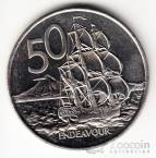 Новая Зеландия 50 центов 2002