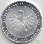 Германия 20 евро 2018 275 лет оркестру Гевандхауза