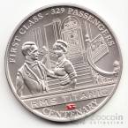 Острова Кука 1 доллар 2012 Гибель Титаника - Первый класс