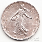 Франция 1 франк 1911