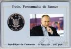 Камерун 50 франков 2015 Владимир Путин - Человек 2014 Года (блистер)