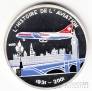 Того 1000 франков 2002 Самолет - вид Лондона