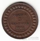 Тунис 5 сентим 1903