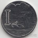 Великобритания 10 пенсов 2018 Буква алфавита - L