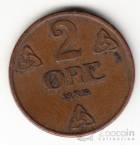 Норвегия 2 эре 1914