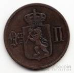 Норвегия 5 эре 1876