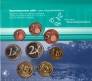 Нидерланды набор 8 монет евро 2000 (блистер)