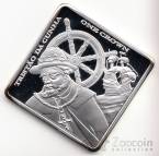 Тристан да Кунья 1 крона 2014 Личности - Тристао да Кунья