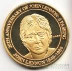 Острова Кука жетон 2005 Джон Леннон