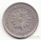 Уругвай 5 сентезимо 1909