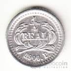 Гватемала 1/4 реала 1873