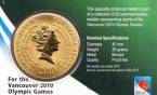 Канада жетон 2010 Олимпийские игры в Ванкувере - хоккей