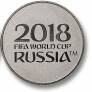 Россия жетон ММД 2018 Чемпионат мира по футболу FIFA 2018 в России - талисман Волк-Забивака (цветная) №2
