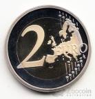 Германия 2 евро 2013 Елисейский договор D (Proof)