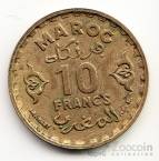 Марокко 10 франков 1952 [UNC - 1]