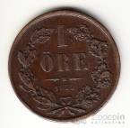 Швеция 1 оре 1872