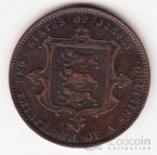 Джерси 1/13 шиллинга 1871