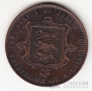 Джерси 1/13 шиллинга 1871