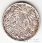 Мексика 20 сентаво 1906
