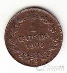 Италия 1 сентезимо 1900