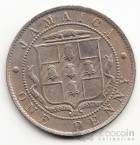 Ямайка 1 пенни 1918