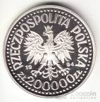 Польша 200000 злотых 1994 Вторая Мировая война - битва за Монте Кассино