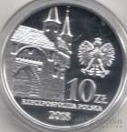 Польша 10 злотых 2018 760 лет Братства Куркове в Кракове (коробка)