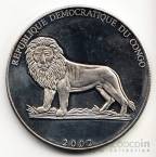 ДР Конго 5 франков 2002 Чемпионат мира по футболу в Японии и Корее - сборная Германии