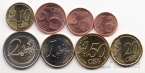 Люксембург набор 8 монет евро 2019