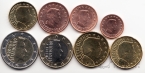 Люксембург набор 8 монет евро 2019