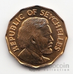 Сейшельские острова 10 центов 1976 Независимость