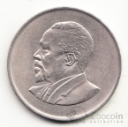 Кения 1 шиллинг 1968