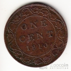 Канада 1 цент 1910