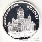 Франция 100 франков - 15 евро 1997 Храм Св. Николая в Хельсинки