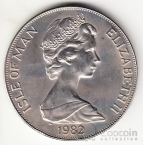 Остров Мэн 1 крона 1982 Мореплаватели №2
