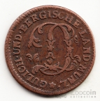 Германия - Юлих-Берг 1/2 стюбера 1783