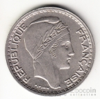 Франция 10 франков 1949 Без букв (XF-UNC)