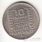 Франция 10 франков 1948 В [1]