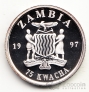 Замбия 75 квача 1997 Принцесса Диана