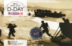Гибралтар 50 пенсов 2019 Вторая Мировая война D-Day (блистер)