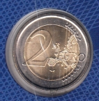 Италия 2 евро 2005 Европейская конституция (блистер)