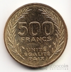 Джибути 500 франков 1991