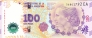 Аргентина 100 песо 2017 Эва Перон