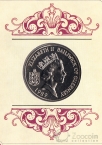 Гернси 2 фунта 1989 Король Генрих 1 (блистер)