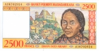 Мадагаскар 2500 франков 1998
