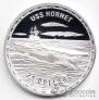 Соломоновы острова 25 долларов 2006 Корабль USS Hornet