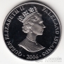 Фолклендские острова 1 крона 2006 Покорение Арктики и Антарктики