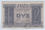 Италия 2 лиры 1939