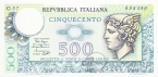 Италия 500 лир 1979