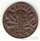 Эстония 1 сент 1929 [2]